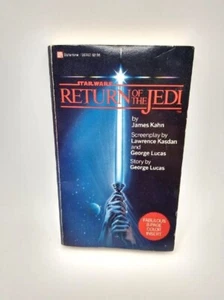 Star Wars Return Of The Jedi Book Novel by James Kahn 1983 Paperback Del Rey - Bild 1 von 2