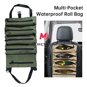 Werkzeugrolle Mehrzweckrolle Werkzeugtasche Schraubenschlüssel Organizer kleine Schulter Werkzeugtasche - Bild 1 von 28