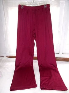 New Augusta Sportswear Womens Warm Up Sports Pants Sz Large Burgandy - Picture 1 of 1