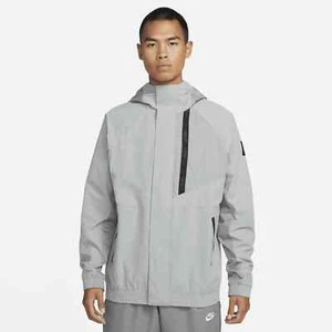 Nike Air Max GEWEBTE JACKE GRÖSSE XL (DV2337 073) GRAU/SCHWARZ - Bild 1 von 5