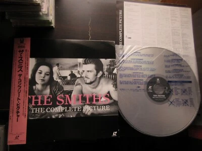Smiths Complete Picture Japan Laserdisc w OBI Morrissey Marr WML5-7028 LD C86 Foto 1 de 4