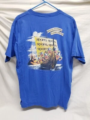 Camiseta Rara De Colección 2003 Monty Python's Flying Circus Viking Spam Talla Grande  Foto 1 de 4