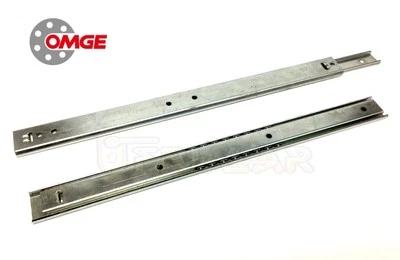 COPPIA GUIDE SCORREVOLI A SFERE X CASSETTI SERIE 851 mm. 600x33,5 Estr. Parziale - Immagine 1 di 4