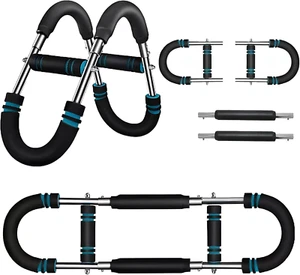 Ejercitador de Brazo Twister, Barra de Entrenamiento de Resorte Ajustable, Pecho Ajustable 40-100Lb - Imagen 1 de 12