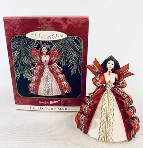 Hallmark Keepsake Ornament Holiday Barbie 1997 Collector's Series - Imagen 1 de 3