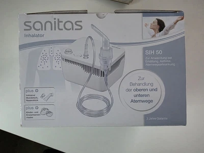Sanitas SIH 50 Inhalator wie neu gebraucht nur 2x benutzt - Bild 1 von 4
