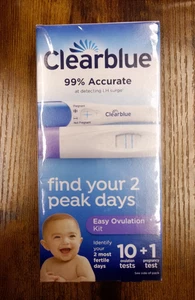 Clearblue Easy Ovulation Kit scadenza 7/24 scatola sigillata solo per esposizione o da collezione - Foto 1 di 5
