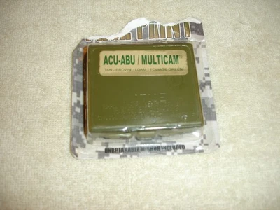 Camouflage Gesichtsfarbe Skorpion kompakt braun hellbraun Lehm OD mit unzerbrechlichem Spiegel - Bild 1 von 2