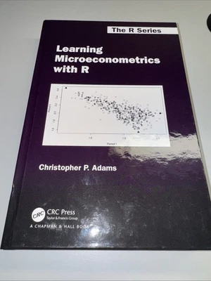 Learning Microeconometrics With R, Christopher P. Adams, HARDCOVER BRAND NEW Foto 1 de 4