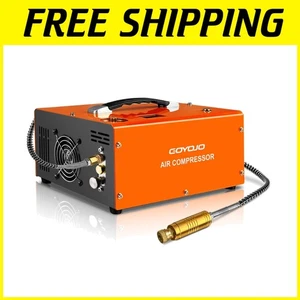 Compresor de aire portátil PCP 4500 PSI - doble alimentación - Imagen 1 de 11