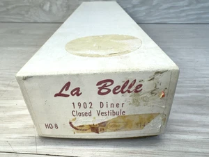 Vintage 1902 La Belle HO-8  Diner Closed Vestibule Wooden Kit - Picture 1 of 9