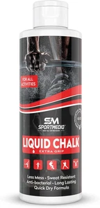 Pro Grade Liquid Chalk – Mess Free Professional Hand Grip for Gym, Weightlifting - Picture 1 of 12