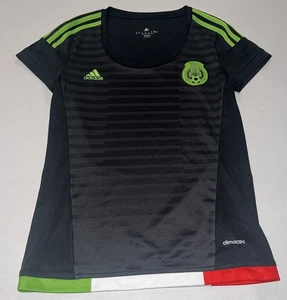 Adidas Mexiko Fußball Trikot Damen klein schwarz grün Futbol Mexicana Freizeit MEX - Bild 1 von 8