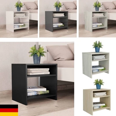 Nachtschrank Nachtkonsole Nachttisch Nachtschränkchen Beistelltisch & 1/2 Ablage - Bild 1 von 4