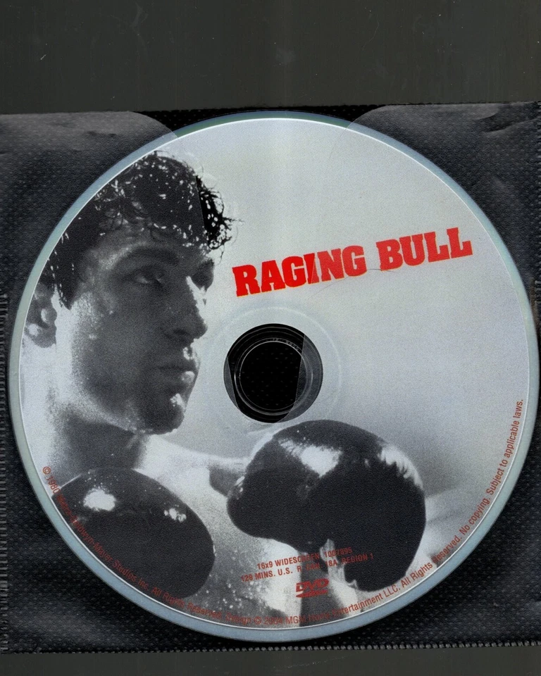 Raging Bull (1980) DVD  *DISC ONLY* = REGION 1  - Robert De Niro - Image 1 of 1