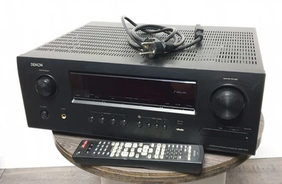 7.1 Kanal Heimkino Receiver DENON AVR-1912 mit HDMI und Fernbedienung 460W - Bild 1 von 4