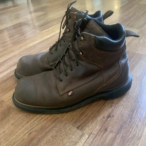 Red Wing 912 Arbeitsstiefel Herren Gr. 13 Braun Leder Sicherheit Zehen ASTM F2892-11ЕН - Bild 1 von 17