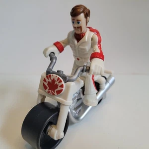 Figura de acción y descripción de motocicleta Disney Duke Caboom Toy Story 4 Stunt Racer! - Imagen 1 de 16