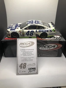 Raro 1/24 RCCA Elite 2014 Jimmie Johnson #48 Lowe's It's Spring NASCAR Diecast - Imagen 1 de 23