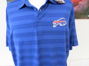 NEU Herren Buffalo Bills ANTIGUA Polo Golf Shirt Größe XL 53" Brustumfang Neu mit Etikett - Bild 1 von 5