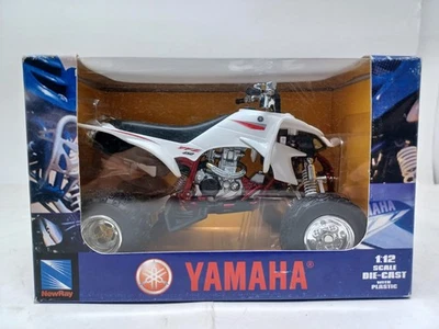 New Ray Yamaha YFZ450 in White ATV 1:12 diecast - Image 1 of 4