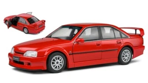 MODELLINO AUTO STATICO SOLIDO OPEL OMEGA 24V 1990 ROSSO MODELLISMO SCALA 1:18 - Foto 1 di 2