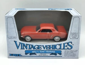 Vehículos de colección Ertl 1/43 1964-1/2 naranja Ford Mustang #2820 - Imagen 1 de 6