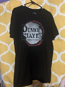Demon Slayer  T-shirt Logo  Size L NWT - Picture 1 of 2
