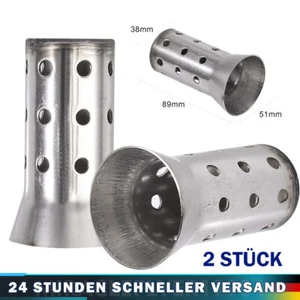 2Stk. Motorrad Universal Auspufftopf Schalldämpfer Exhaust Muffler Für DB Killer - Bild 1 von 14