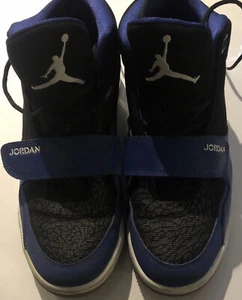 Nike Air Jordan Flight Club 90 Black Blue Men's US Size 10 602661-602 - Picture 1 of 6