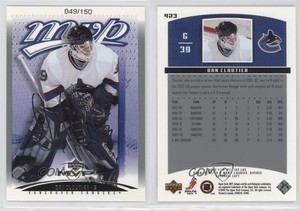 2003-04 Upper Deck MVP Silver Script /150 Dan Cloutier #423