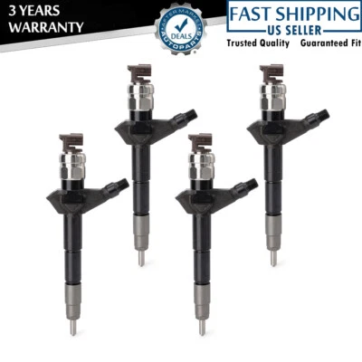 4 piezas inyectores de combustible para Nissan Navara Pathfinder YD25 2006-2009 095000-6250 Foto 1 de 4