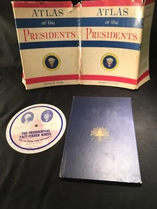ATLAS DE LOS PRESIDENTES 1964, DONALD E. COOK, SOBRECUBIERTA - Imagen 1 de 5