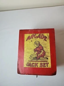 Vitage Arcade Jack Set With Jax And Ball - Picture 1 of 3