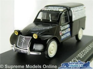 CITROEN FURGONETA MODELO 2CV SECOURS POLICE ROUTIER CLASSIC ESCALA 1:43 IXO K8 - Imagen 1 de 4