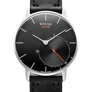 Withings Smartwatch Swiss Made Activité Fitness Tracker Apple Health Compatible - Picture 1 of 7