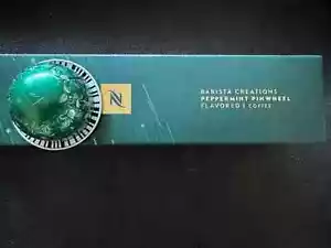 Nespresso VertuoLine Peppermint Pinwheel Coffee 100 PODS 7.77 fl oz BULK/LOOSE - Picture 1 of 3