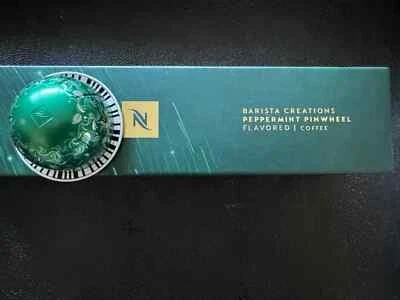 Nespresso VertuoLine Peppermint Pinwheel Coffee 100 PODS 7.77 fl oz BULK/LOOSE
