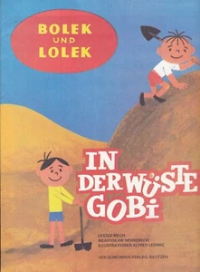 Bolek und Lolek "In der Wüste Gobi" Kinderzeitschrift DDR 1979 - Foto 1 di 1