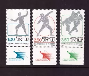 Israel 1977 Deportes Maccabiah Juegos Set MNH Sellos Como Nuevos - Imagen 1 de 1
