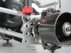 Tamiya 1/10 Super Clodbuster Set Montaggio Urto Asse Anteriore Posteriore Alluminio - Foto 1 di 7