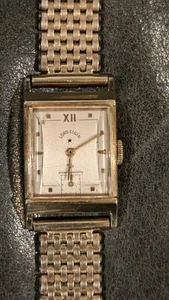 Sauberer Vintage 50er Jahre Herren Lord Elgin Panzer 14k G/F 21J Cal. 626 USA Uhr läuft - Bild 1 von 14
