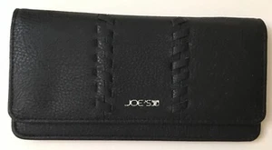 Joe’s Jeans Schwarz Leder Geldbörse Clutch Brandneu Neu mit Etikett JJ2523 - Bild 1 von 5