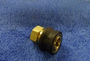 PRESSURE WASHER MINI 11.6MM FEMALE QUICK RELEASE COUPLING JET HOLDER NOZZLE  - Picture 1 of 12
