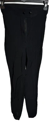 American Apparel Pants Womens Small Combed Cotton extra High Rise Straight Leg - Image 1 of 4