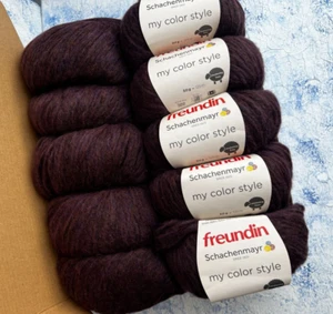 Lot Of Aran Balls Yarn, 10 Balls, 35/29/19/7% Polyamide/Wool/Acrylic/Alpaca - Picture 1 of 8