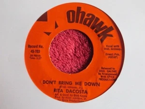 RITA DACOSTA ~ DON'T BRING ME DOWN - U.S MOHAWK - NORTHERN SOUL - Bild 1 von 2