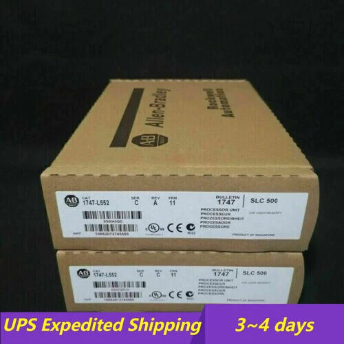 1747-L552 /C SLC 500 SLC 5/05 32K CPU Processor Controller UPS Shipping - Image 1 of 1