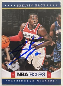 SHELVIN MACK RC SIGNED IP 2012 PANINI NBA HOOPS #271 ROOKIE AUTO - Picture 1 of 2