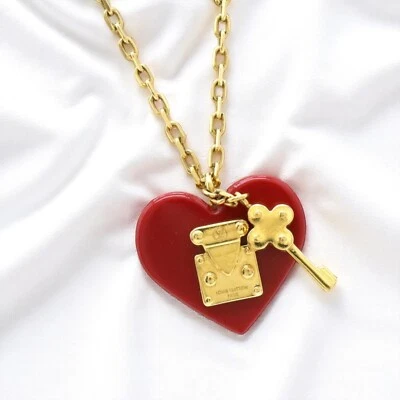 LOUIS VUITTON M66516 Pandantif Rock Me Collar Colgante GP con Caja USADO JP Foto 1 de 4